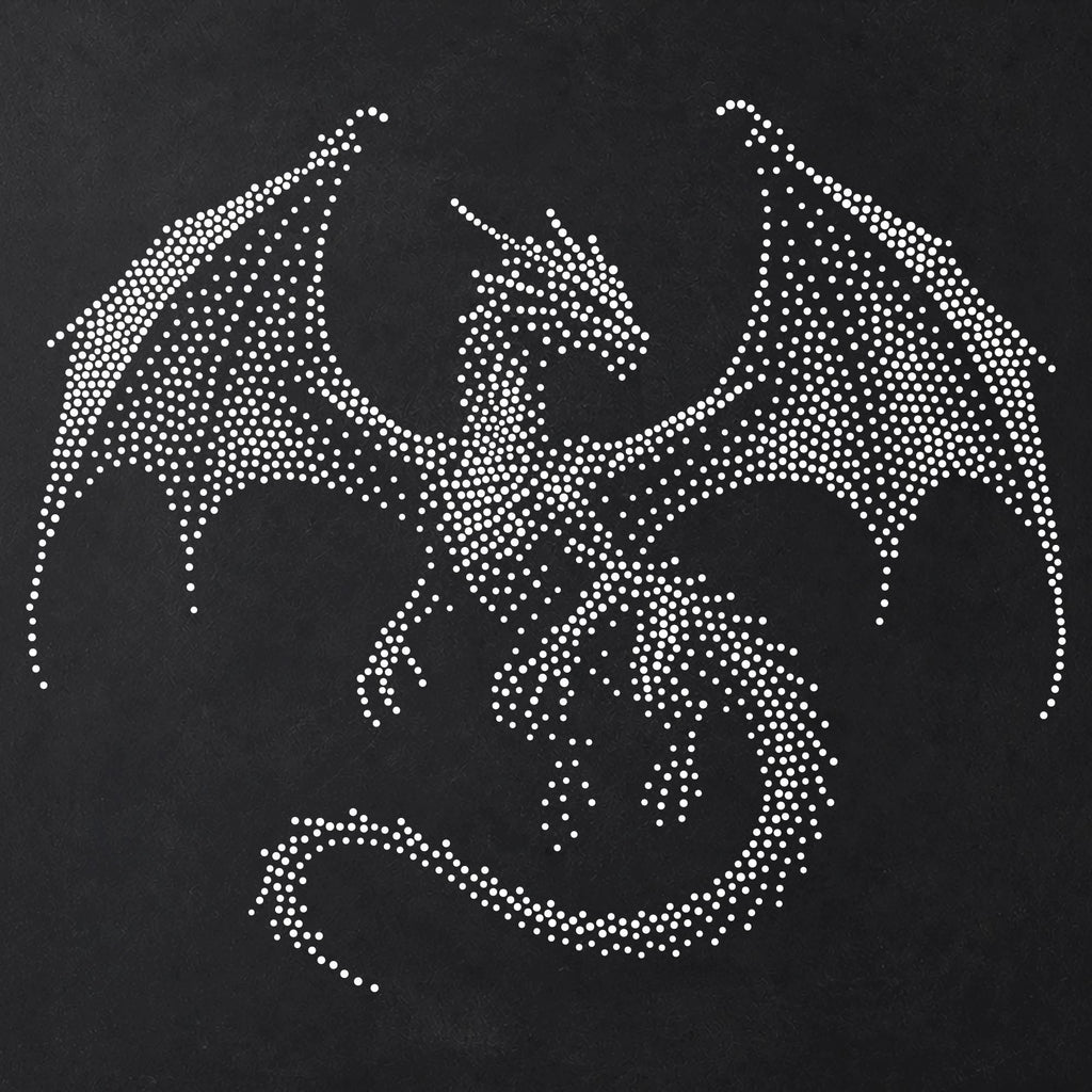 Dragon reusable Mylar stencil