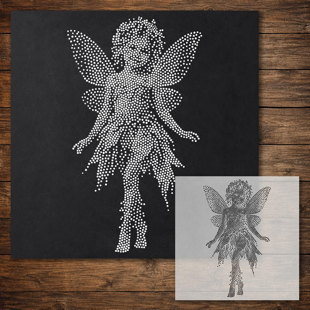 Fairy Child reusable Mylar stencil