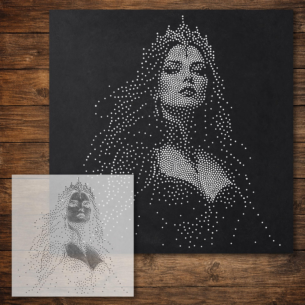 Sorceress Enchantress reusable Mylar stencil