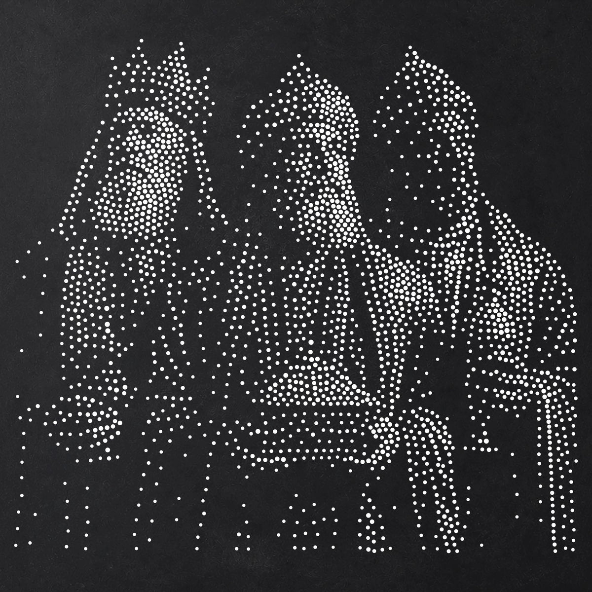 Three Wise Men reusable Mylar stencil
