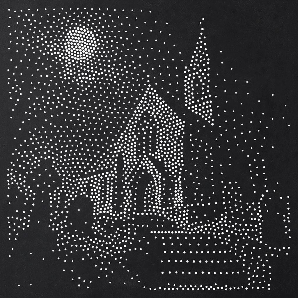 Moonlit Churchyard reusable Mylar stencil