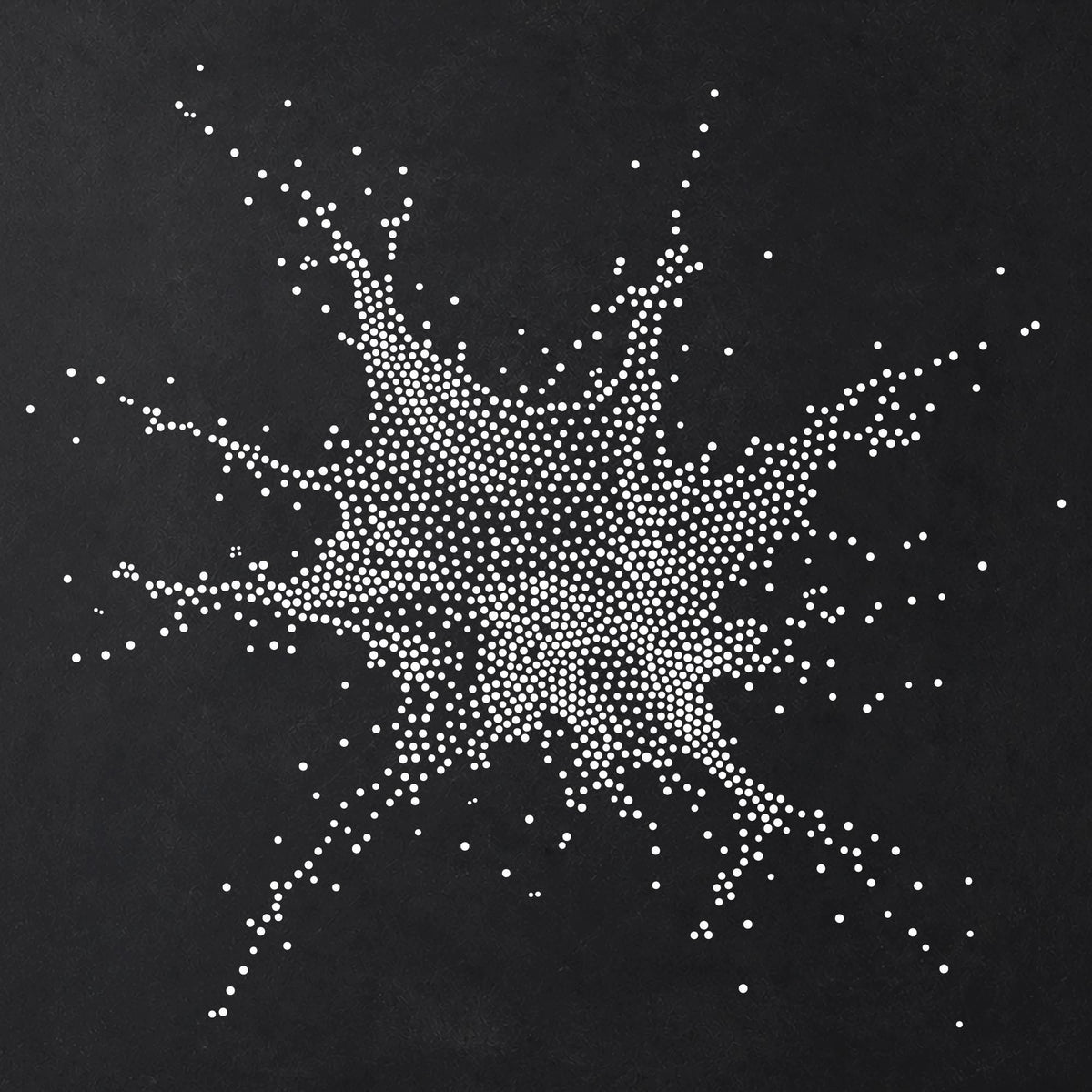 Paint Splat reusable Mylar stencil