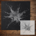 Paint Splat reusable Mylar stencil