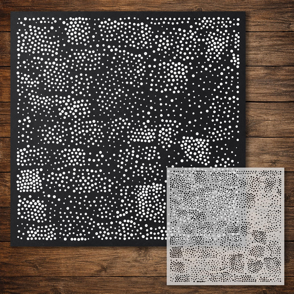 Cobblestones reusable Mylar stencil