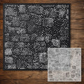 Cobblestones reusable Mylar stencil
