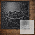 Water Drop reusable Mylar stencil