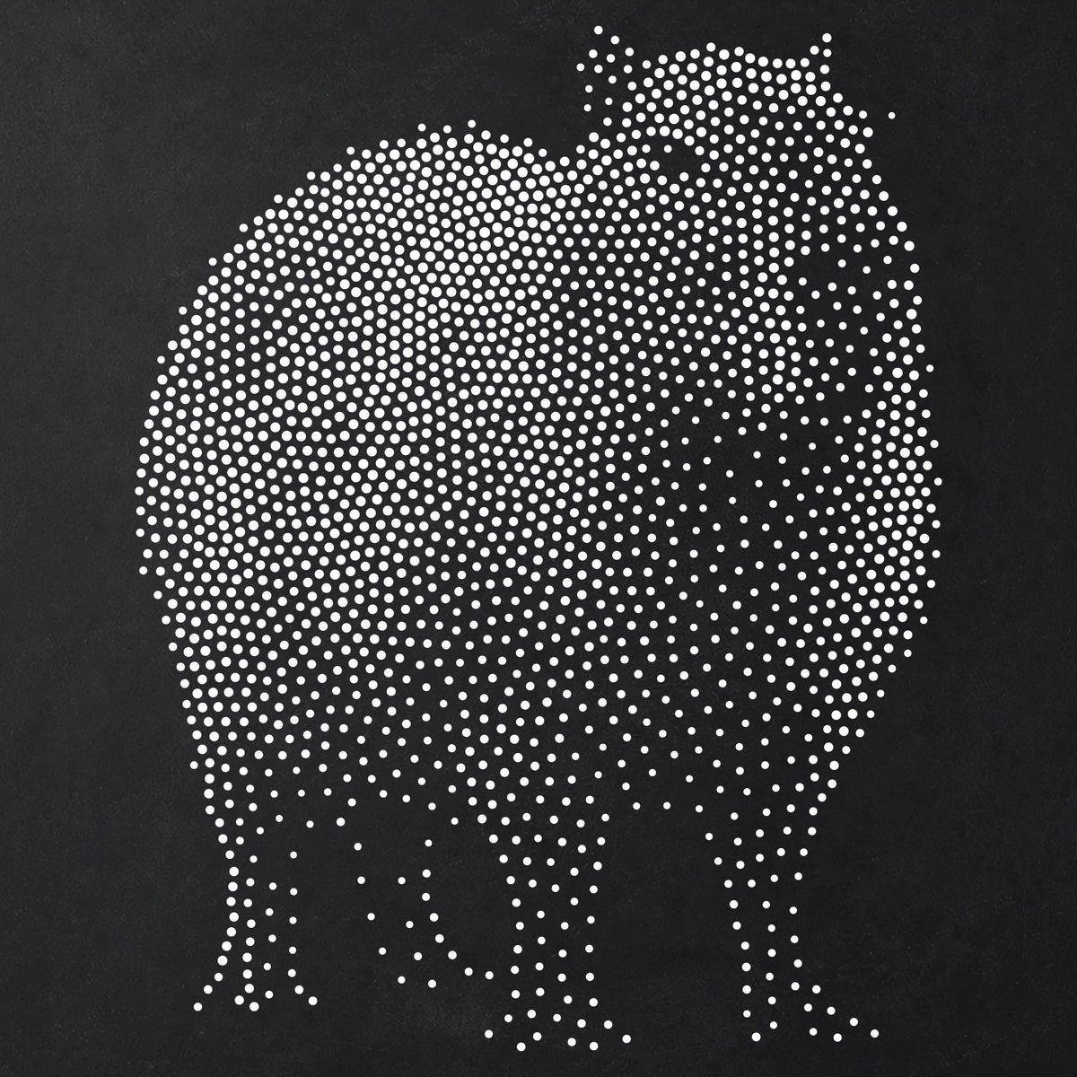 Capybara reusable Mylar stencil