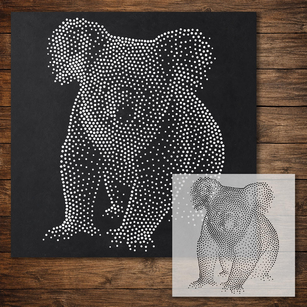 Koala reusable Mylar stencil