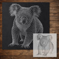 Koala reusable Mylar stencil