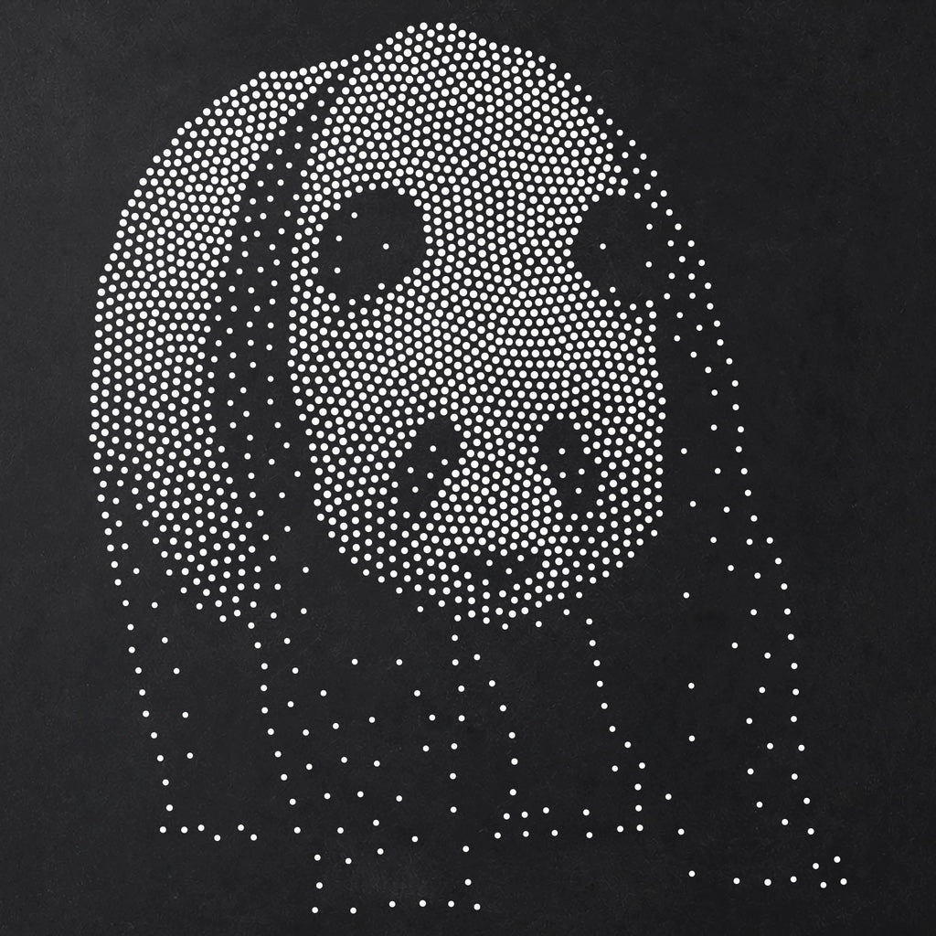 Panda reusable Mylar stencil