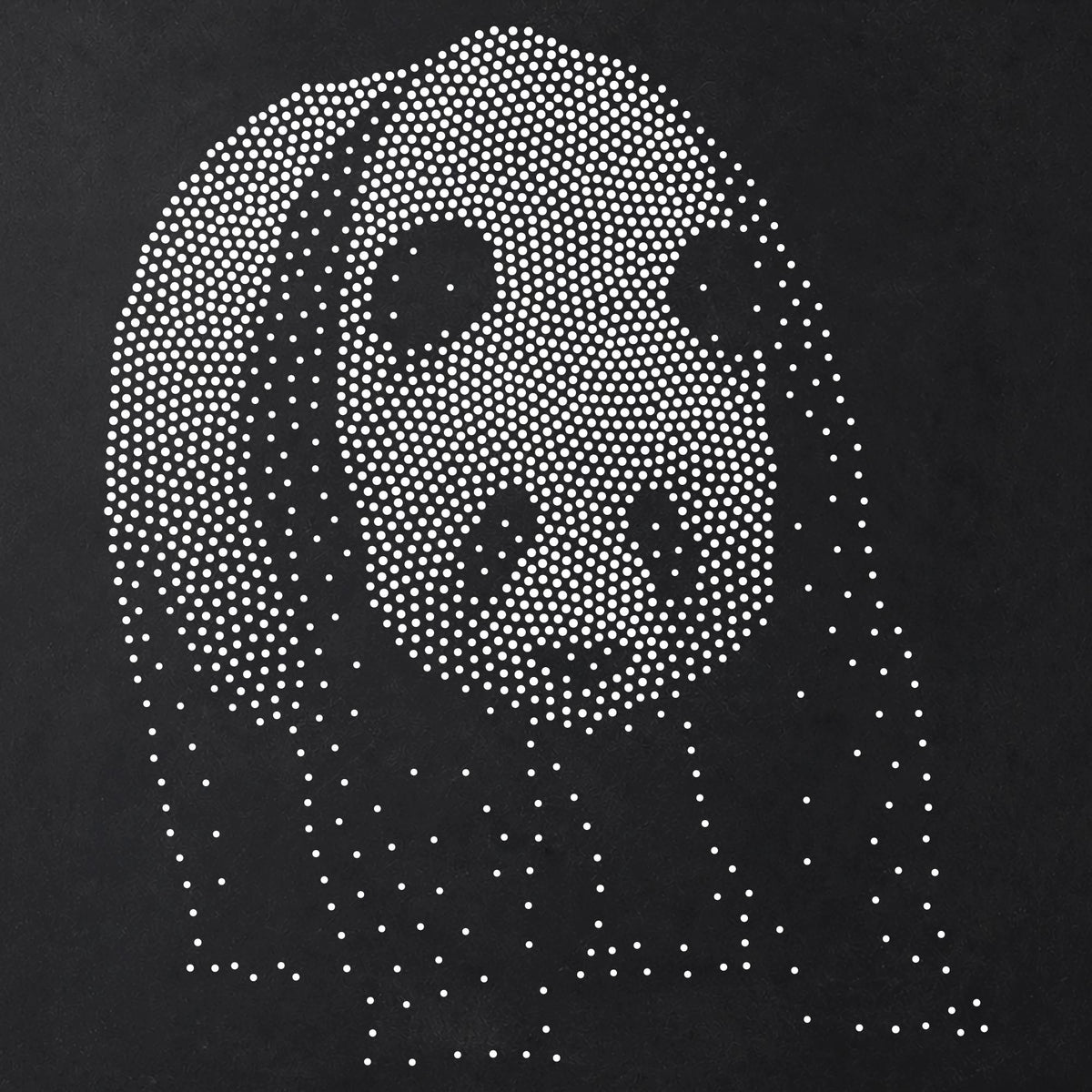 Panda reusable Mylar stencil