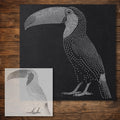 Toucan reusable Mylar stencil