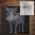 Warthog reusable Mylar stencil