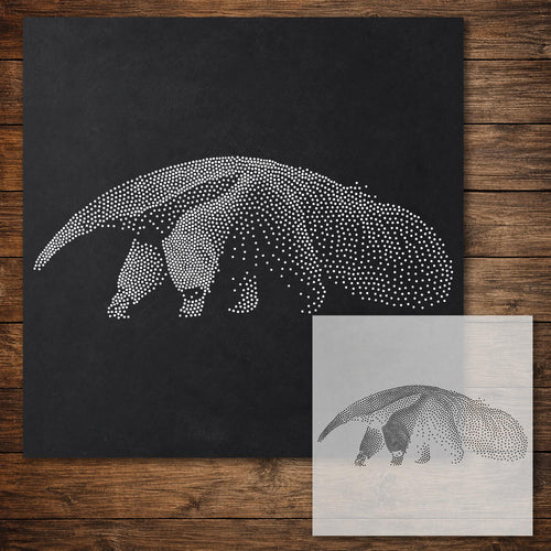 Anteater reusable Mylar stencil