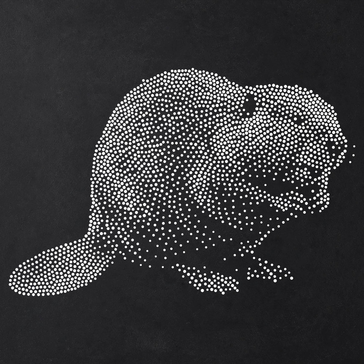 Beaver reusable Mylar stencil