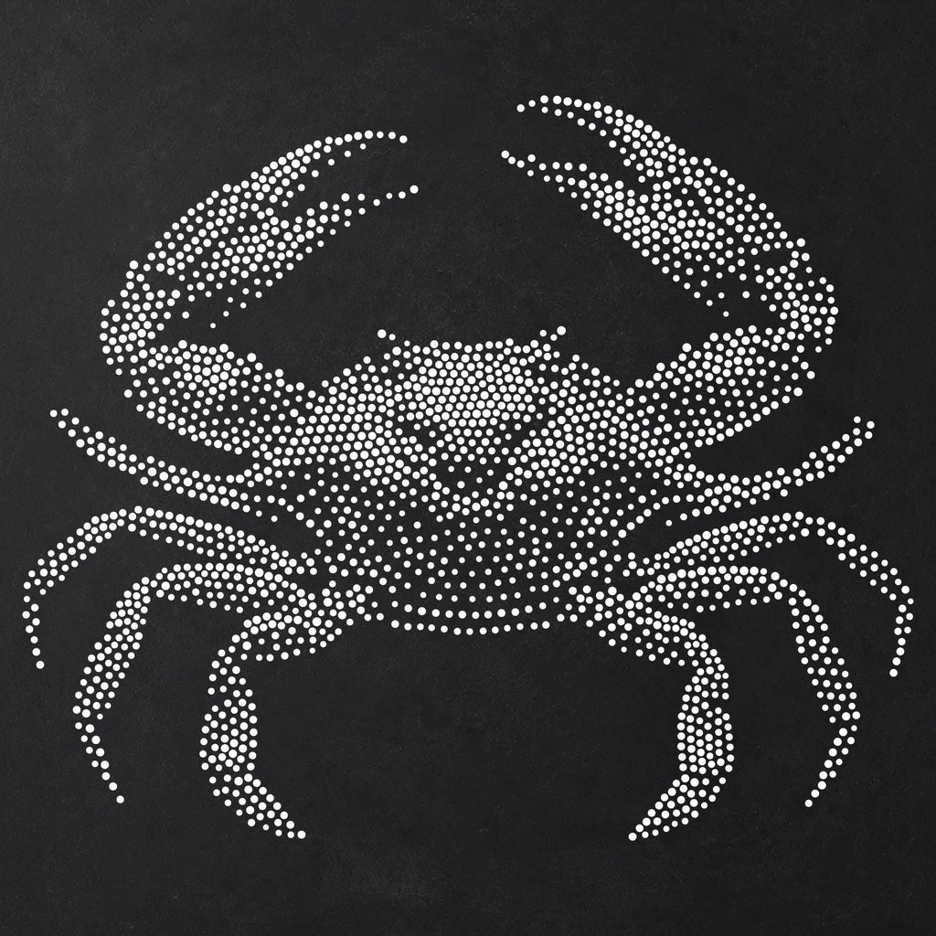 Crab reusable Mylar stencil