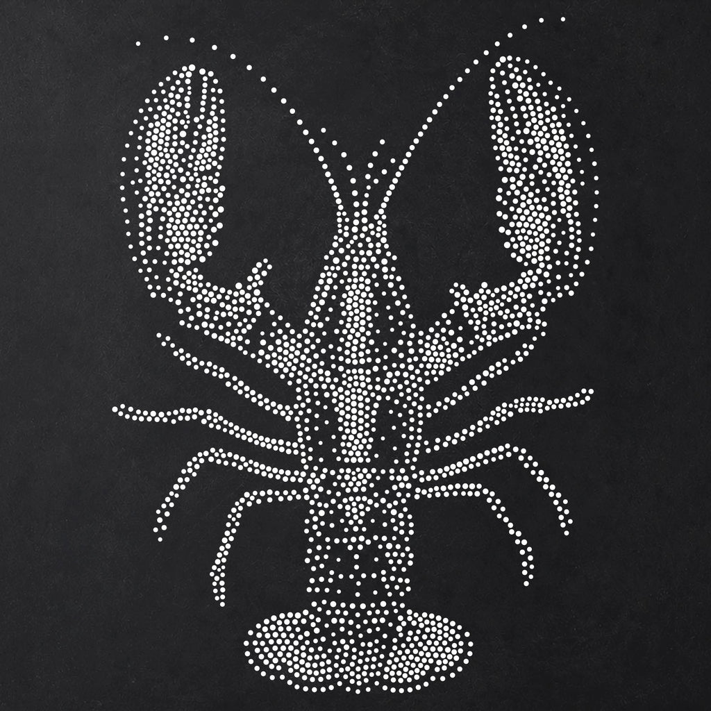 Lobster reusable Mylar stencil