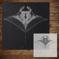 Manta Ray reusable Mylar stencil