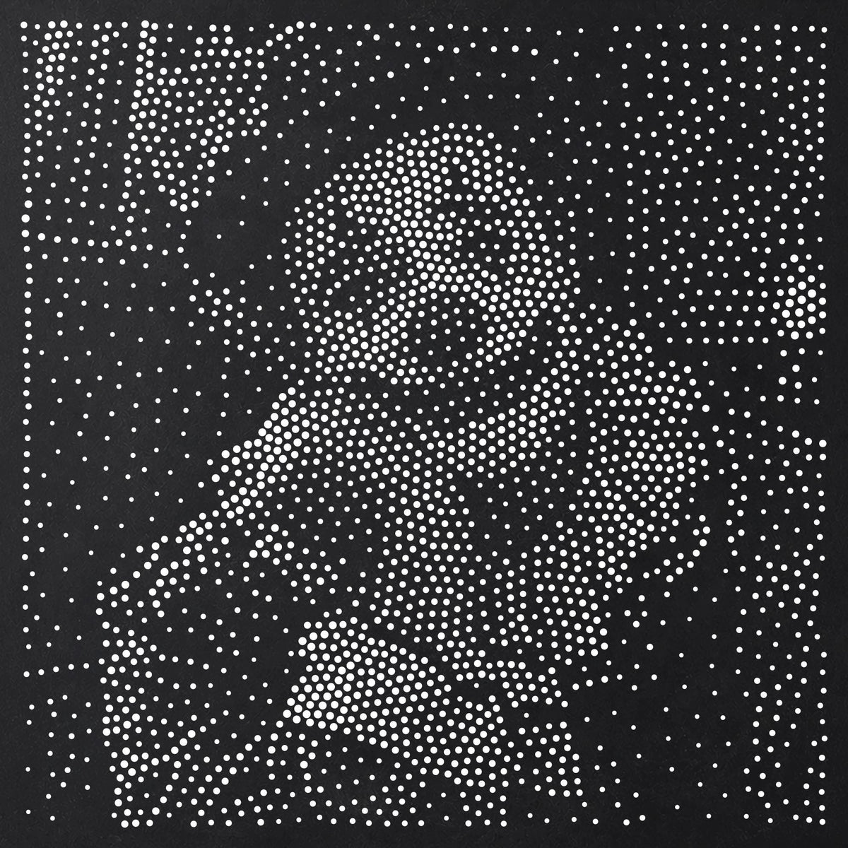 Vintage Clown Portrait reusable Mylar stencil