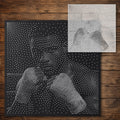 Boxer Portrait reusable Mylar stencil