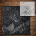 Old Musician reusable Mylar stencil