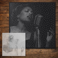 Jazz Singer reusable Mylar stencil