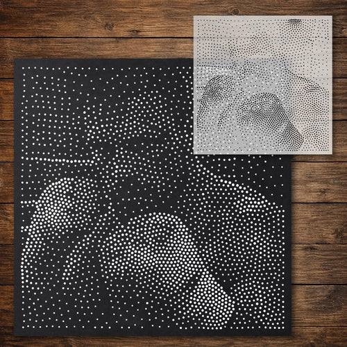 Bare Knuckle Boxer reusable Mylar stencil