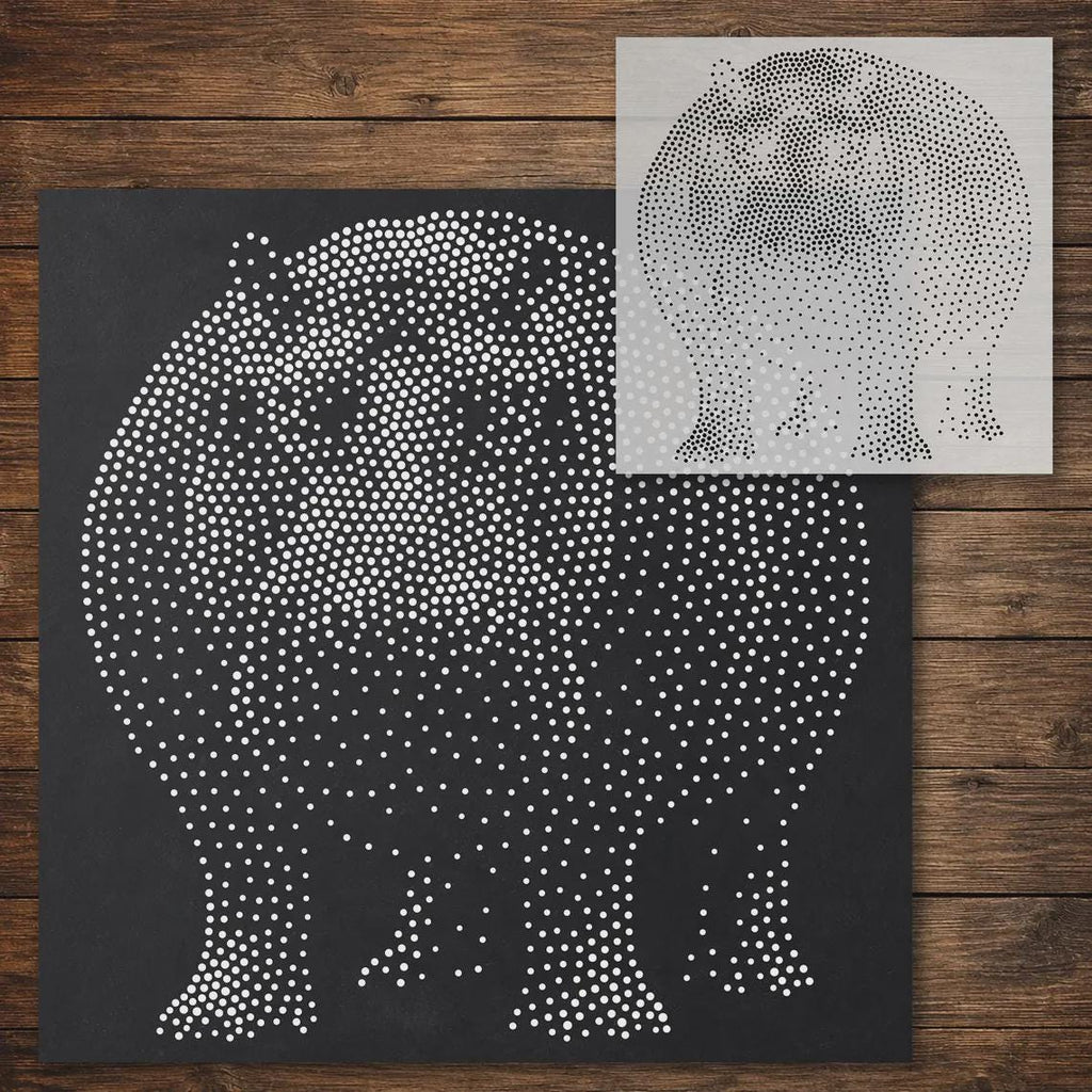Safari reusable Mylar stencil