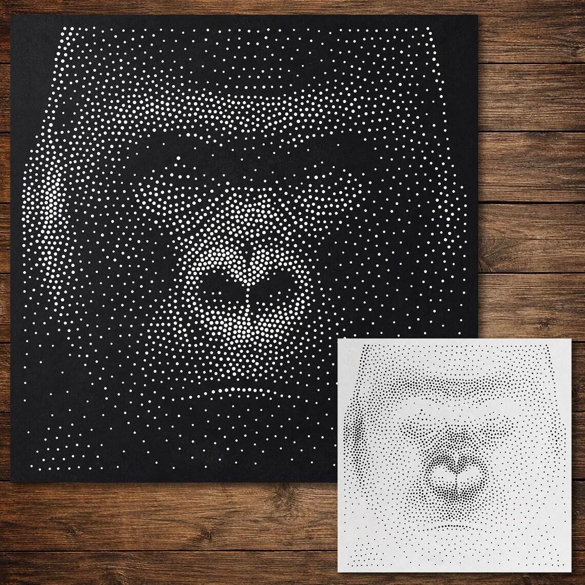 Safari reusable Mylar stencil