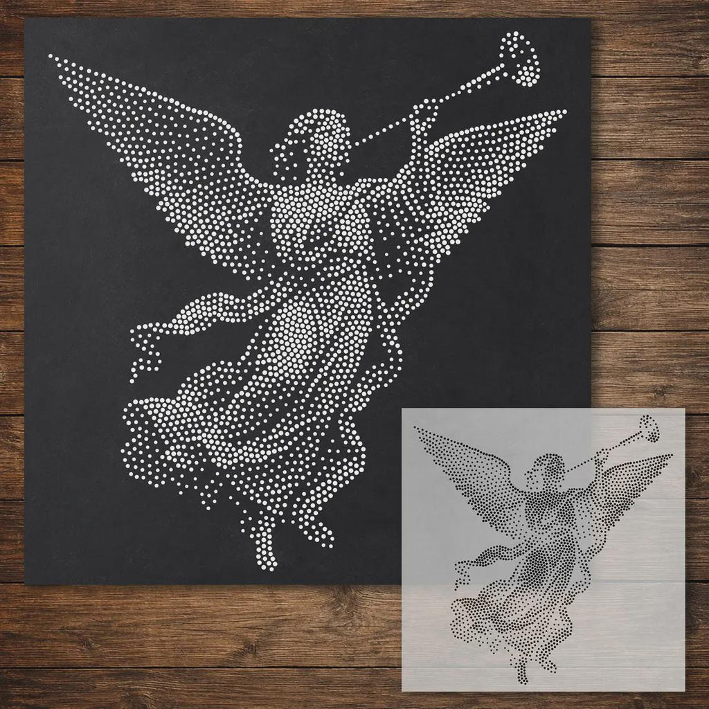 Nativity reusable Mylar stencil