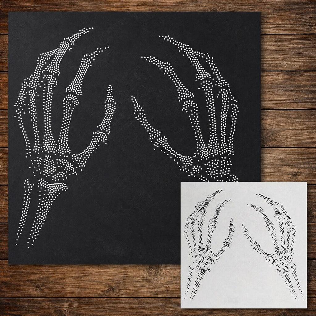 Halloween reusable Mylar stencil