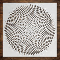 Geometric Pattern reusable Mylar stencil