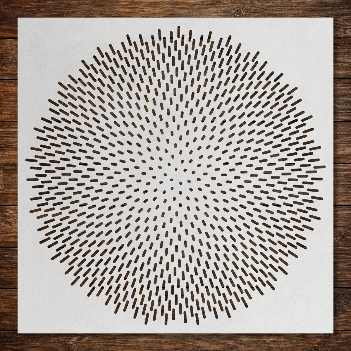 Geometric Pattern reusable Mylar stencil