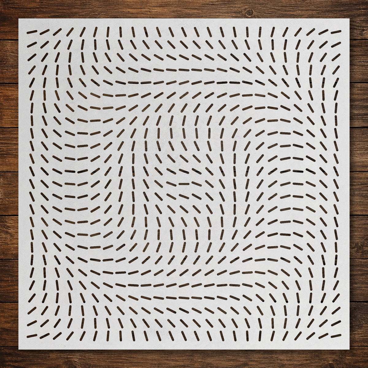 Geometric Pattern reusable Mylar stencil