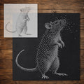 Rat reusable Mylar stencil