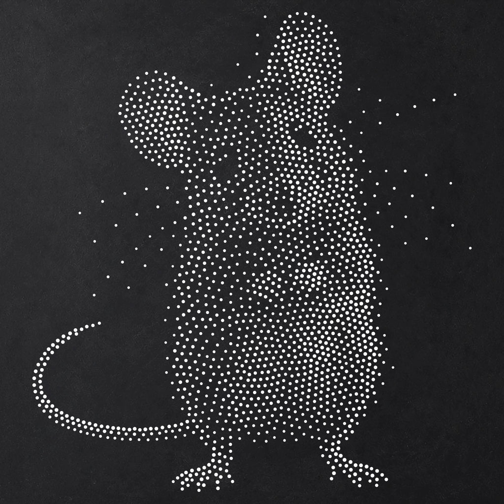 Curious Mouse reusable Mylar stencil