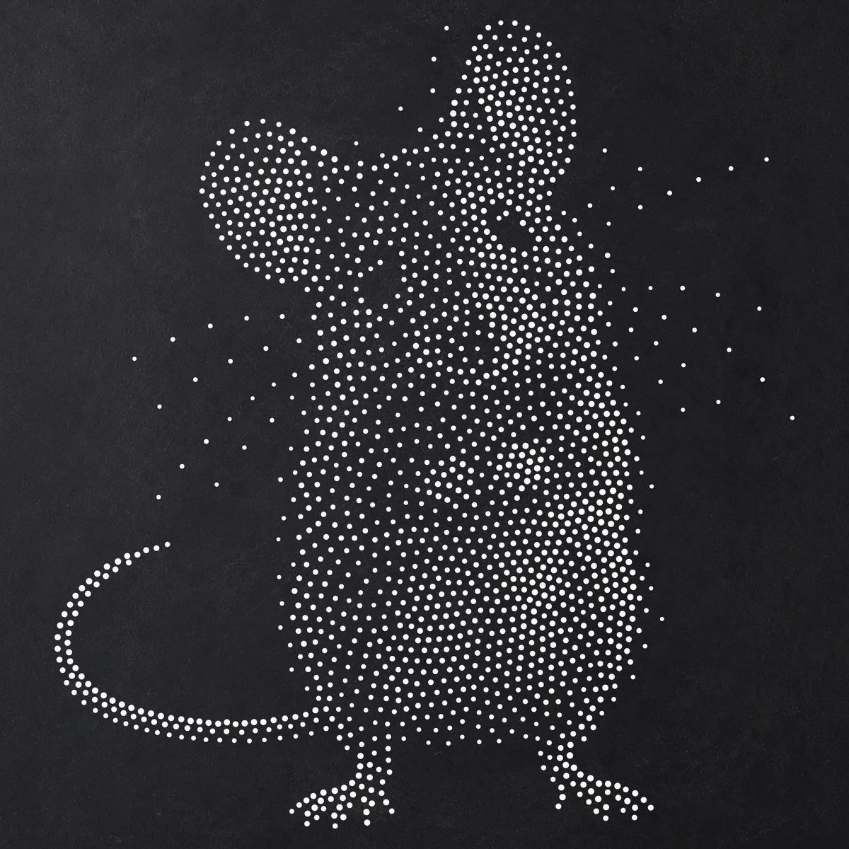 Curious Mouse reusable Mylar stencil