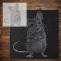 Curious Mouse reusable Mylar stencil