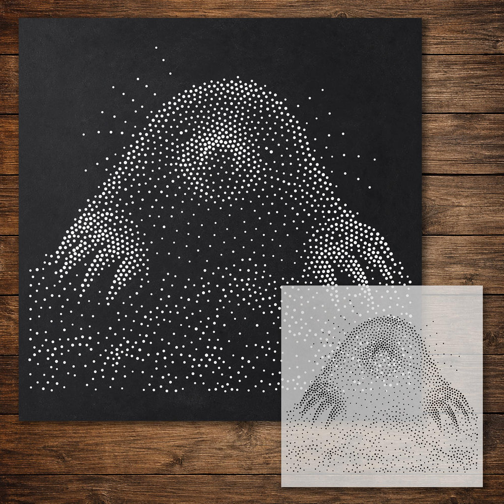 Mole reusable Mylar stencil