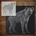 Hyena reusable Mylar stencil