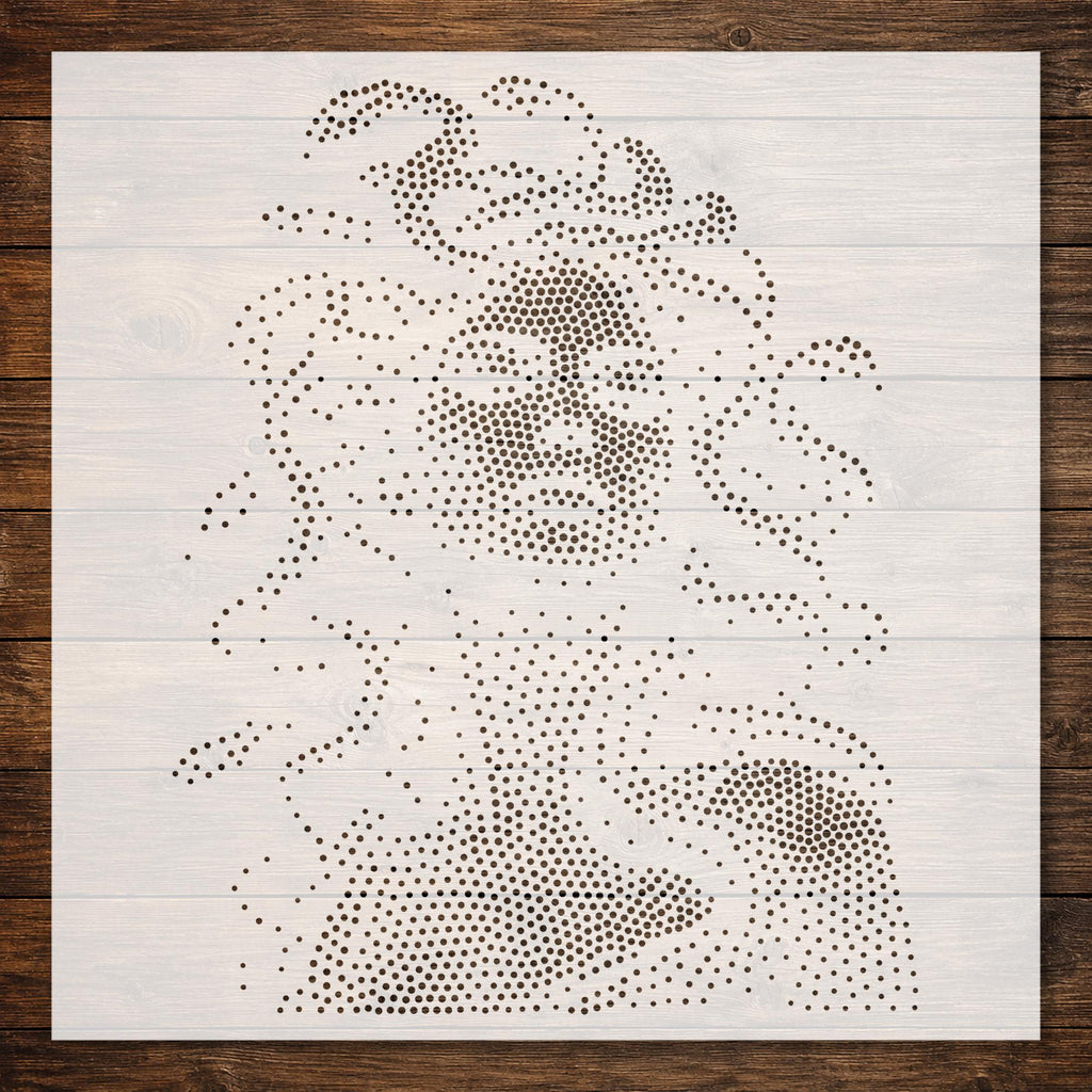 Medusa reusable Mylar stencil
