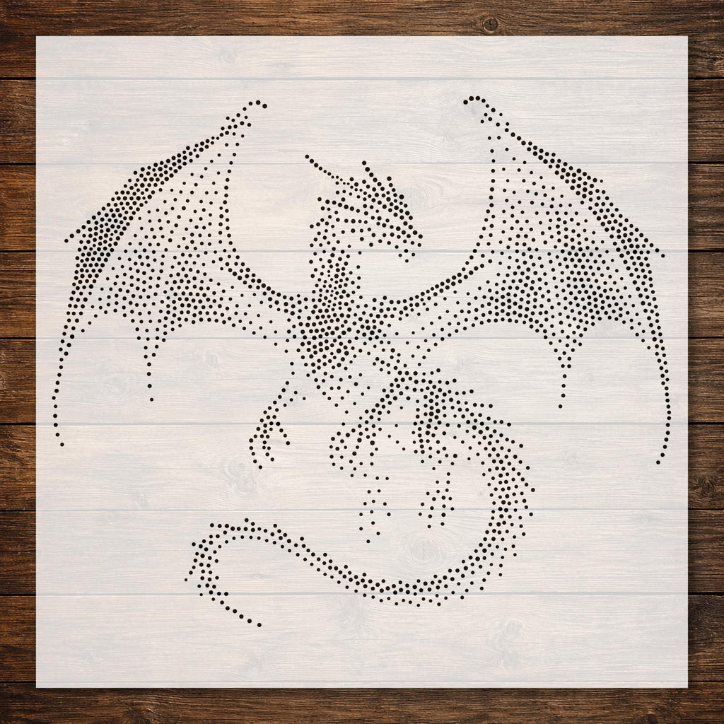 Dragon reusable Mylar stencil