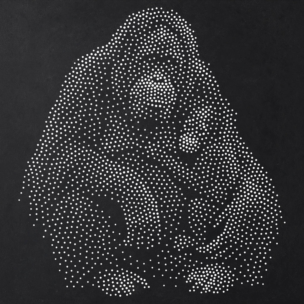 Orangutan with Baby reusable Mylar stencil