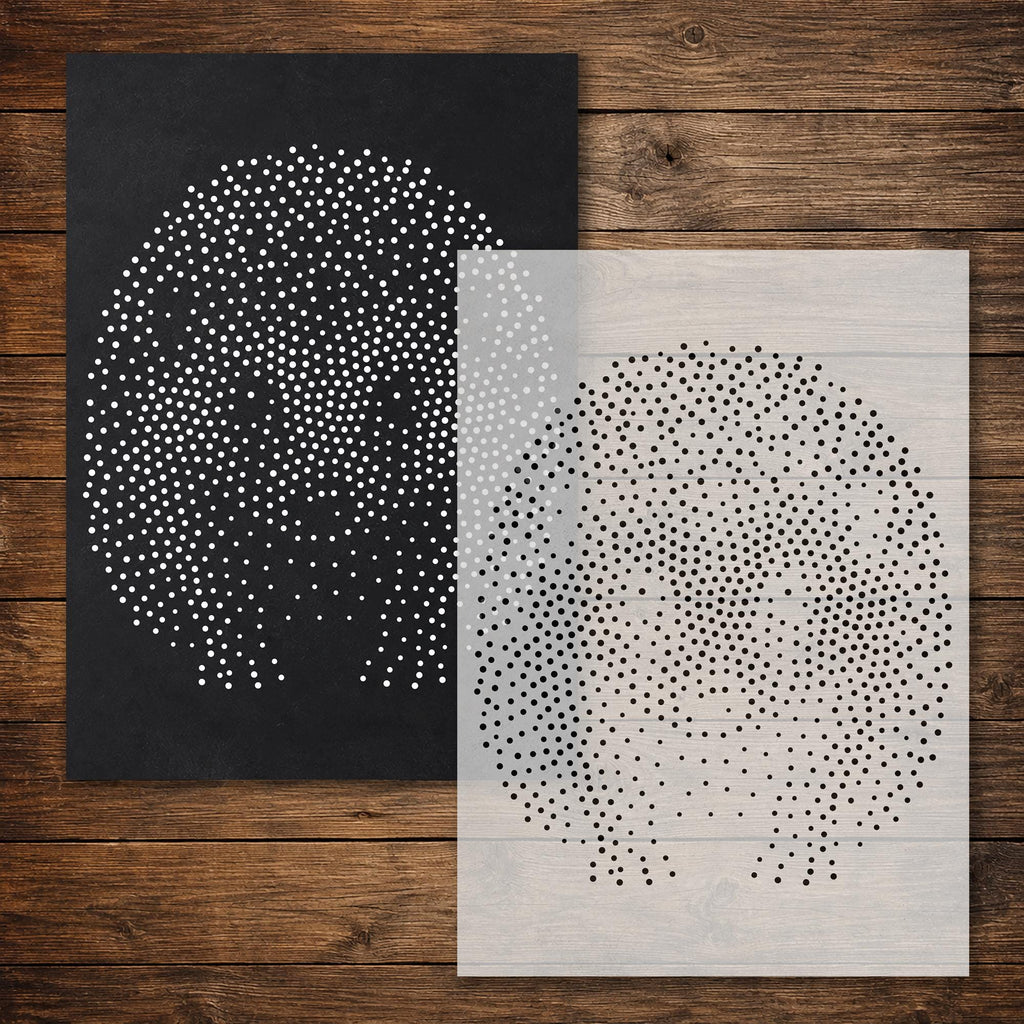 Woodland Animal reusable Mylar stencil