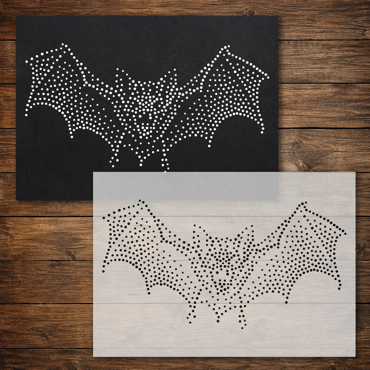 Halloween reusable Mylar stencil
