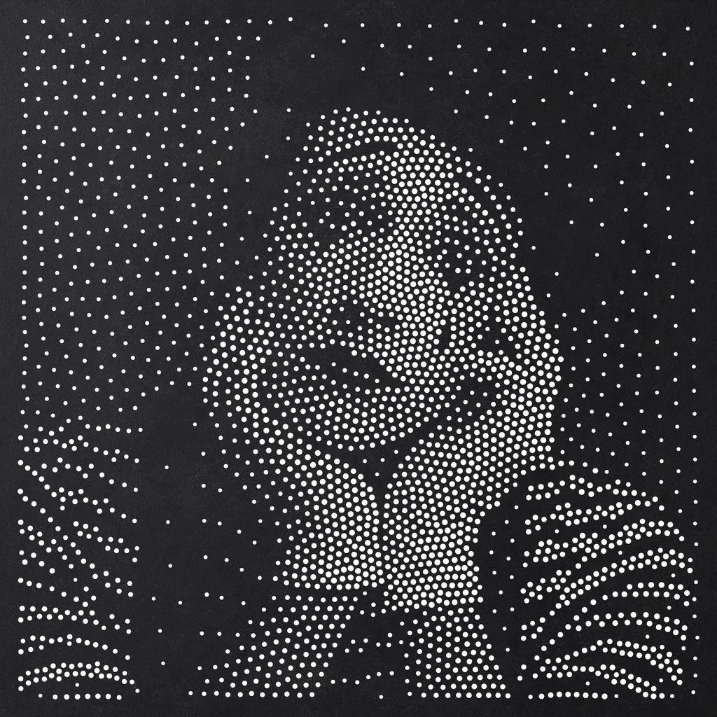 Mime Portrait reusable Mylar stencil
