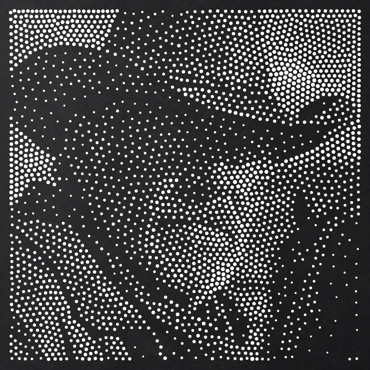 Old Cowboy Portrait reusable Mylar stencil