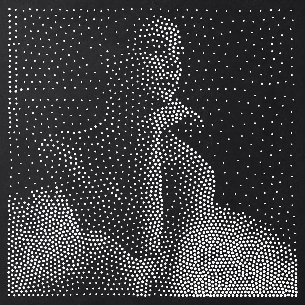 Elegant Ballerina Portrait reusable Mylar stencil