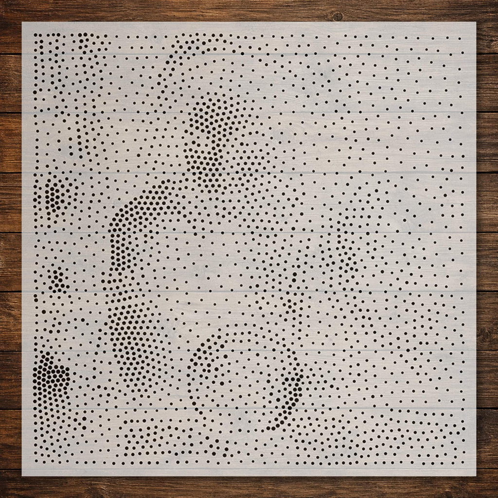 Fortune Teller Portrait reusable Mylar stencil