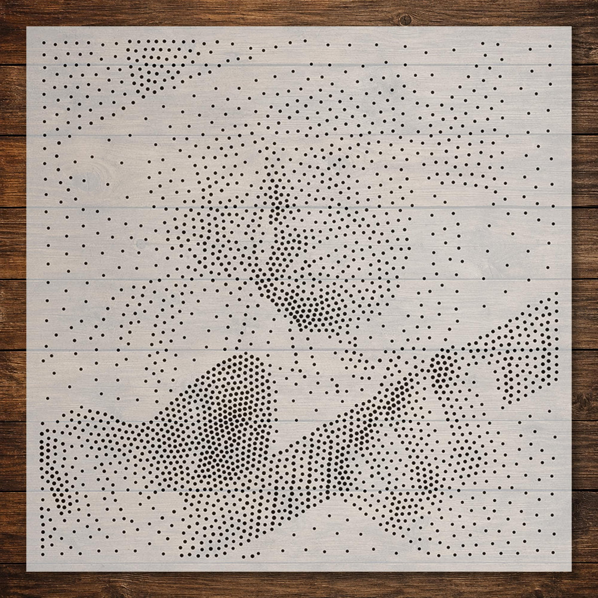 Old Musician reusable Mylar stencil